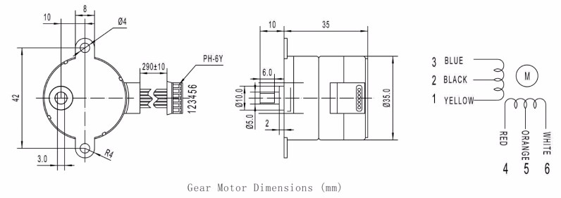 DC stepper gearmotor (2)