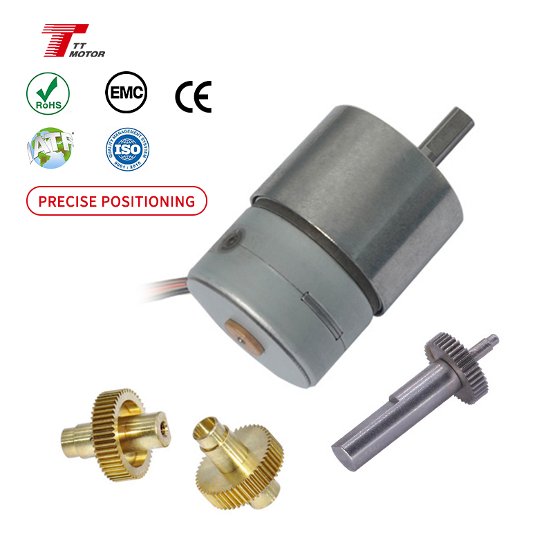 China GM37-35BY 37mm Dia 2 Phase High Torque DC Stepper Gear Motor