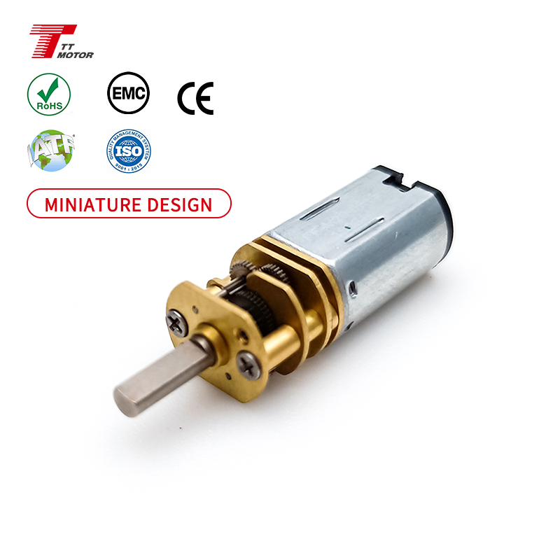 China GM10-M20VA 10mm Spur Gearbox Brushed DC Motor Ultra-Compact